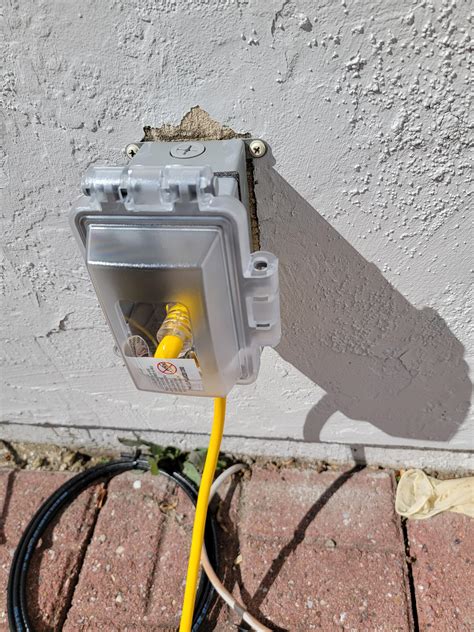 replacing electrical box in stucco